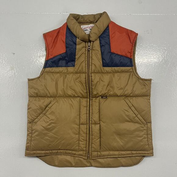 Lee Other - Vintage 70s Lee Storm Rider Brown Puffer Vest
